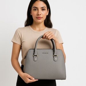 🌸Calvin Klein Gray Women's Satchel/Crossbody-Good Condition 🌸